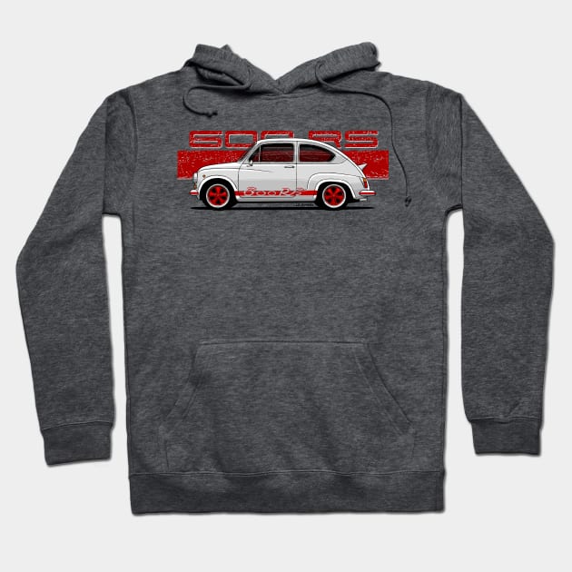 The fastest small italian car ever! Hoodie by jaagdesign